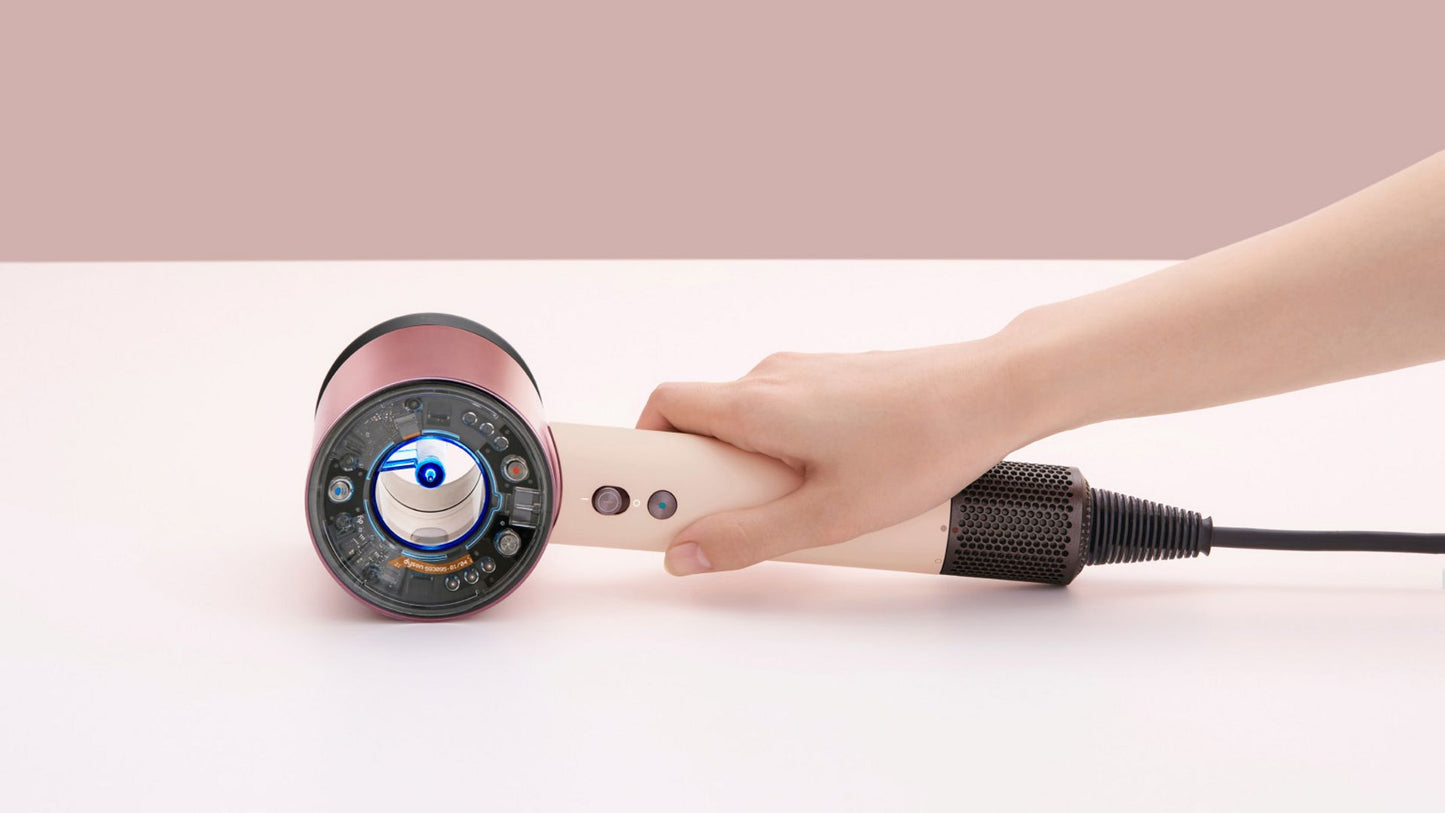 Dyson スーパーソニックNural shineヘアドライヤー セラミックパティーナ/トパーズ